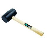 TRADE BLACK RUBBER MALLET Available in 3 sizes.