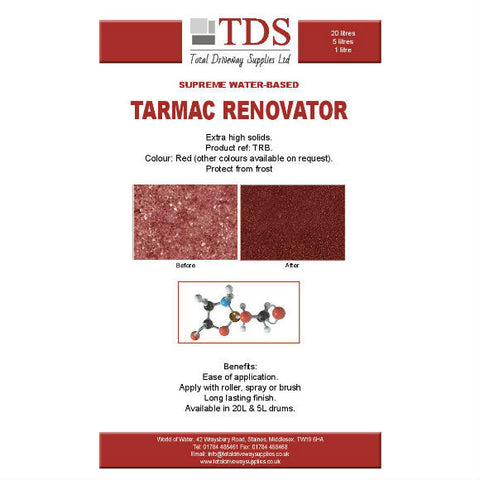 TDS Back to Red 20 ltrs Tarmac