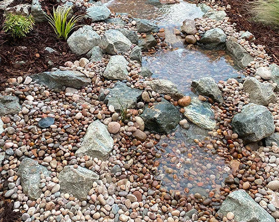 Green Slate Rockery c.250 MM