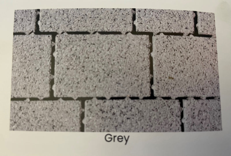 Permeable Block Paving - Single sized Cobble 60mm thick