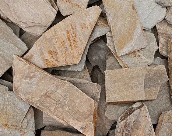 Tumbled Sandstone Stepping Stones 200 -300mm