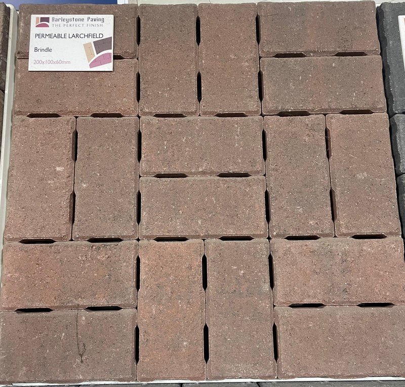 Larchfield Permeable Block Paving - 60mm & 80mm thick