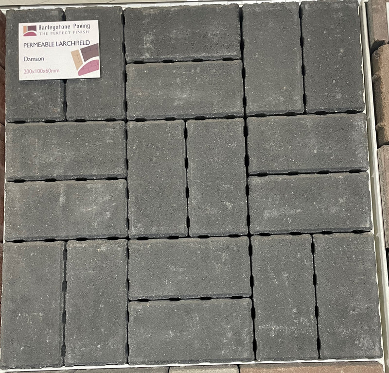Larchfield Permeable Block Paving - 60mm & 80mm thick