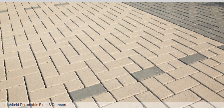Larchfield Permeable Block Paving - 60mm & 80mm thick
