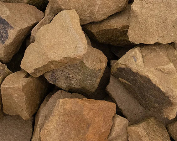 Yorkstone Brown c.250 MM Rockery Stone