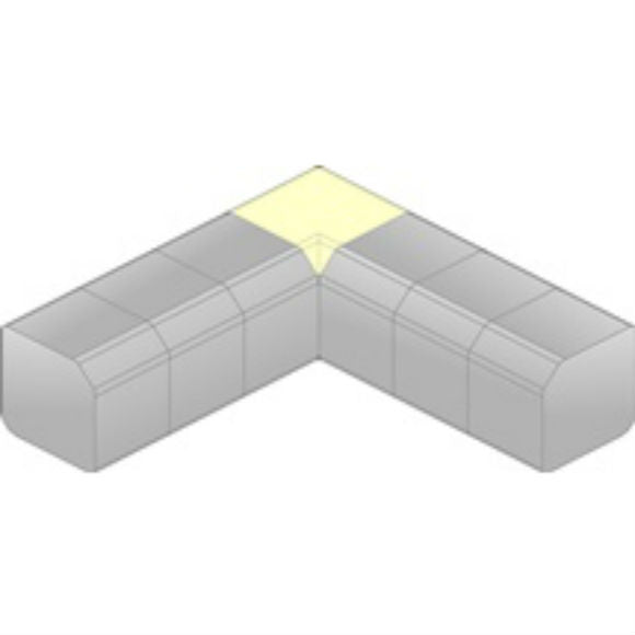 Castlepave Smooth - Two Way Low Corner Kerb