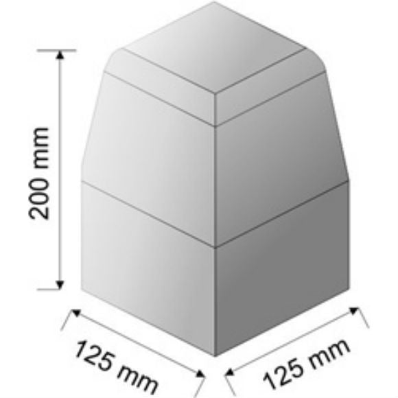 Kingspave Cobble - Three Way Large Corner Kerb