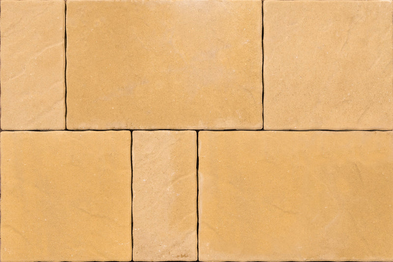 Rivern - 3 size Flagstone Paving Project Pack - Covers 7.68m2