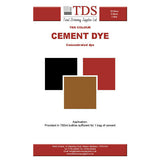 TDS Cement Dye - Available in Red, Black and Brown