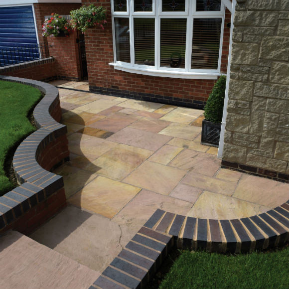 Creative Rivern Sandstone Flagstones - 900 x 600 MM Covers 15.54 sqm