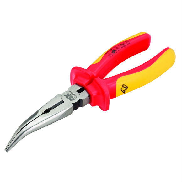 PRO VDE BENT LONG NOSE PLIERS