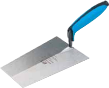 PRO BUCKET TROWEL  - CARBON STEEL- 7" / 180MM
