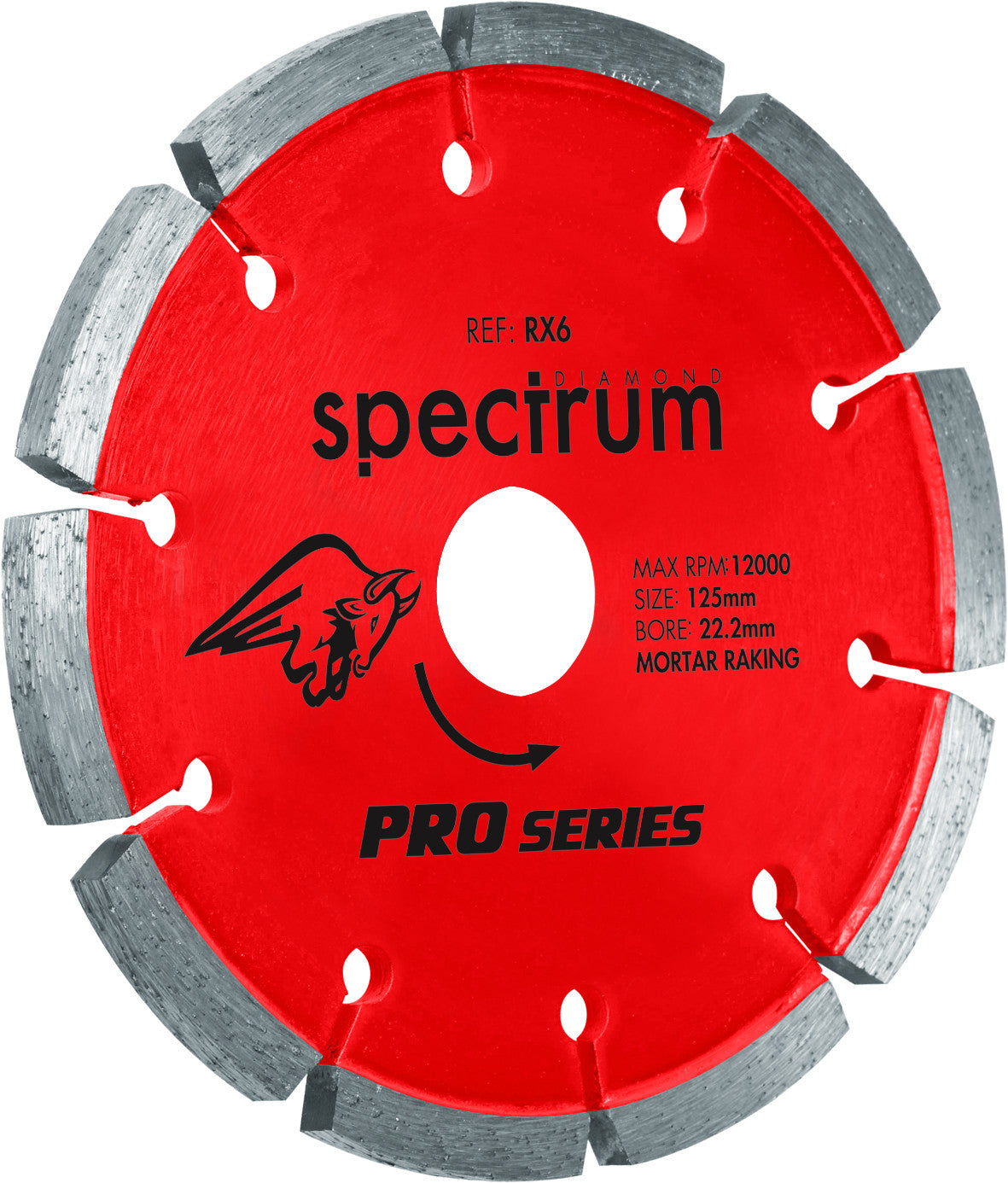 Pro RX6 - Mortar Rake Diamond Blade — Total Driveway Supplies Ltd