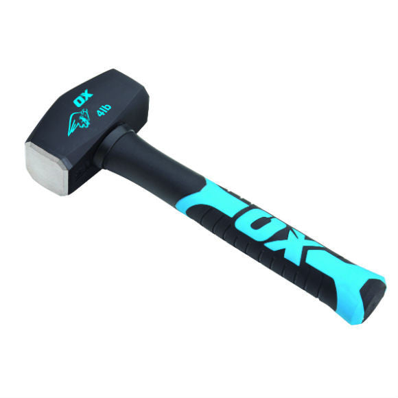 TRADE FIBREGLASS HANDLE CLUB HAMMER 1.8kg - 4 Lb