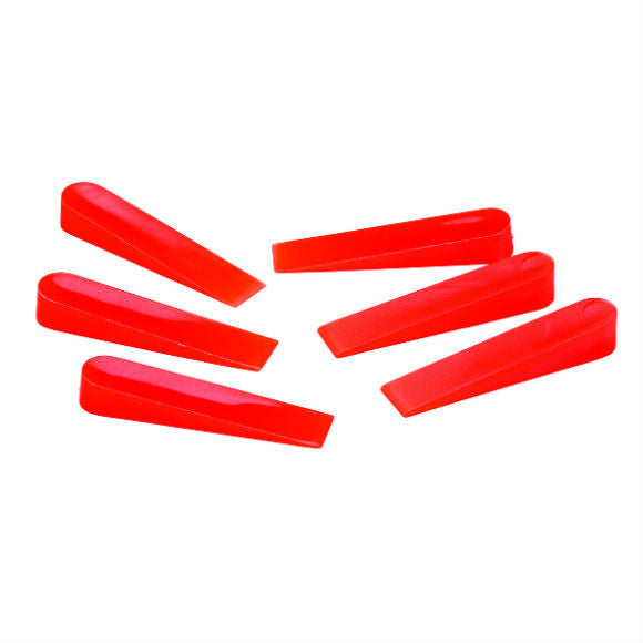 TRADE WEDGE SHAPED TILE SPACERS - 6MM (500pcs PER BAG)
