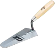 TRADE GAUGING TROWEL - WOODEN HANDLE  7" / 180MM