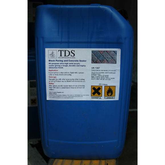 TDS Concrete & Block Paving Sealer - Matt - Available in 6 L & 20 L