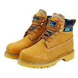 HONEY NUBUCK SAFETY BOOT - Available in Sizes 6 - 13
