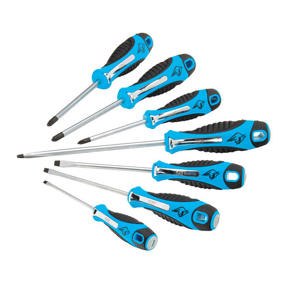 PRO 7 PIECE SCREWDRIVER SET - CASED
