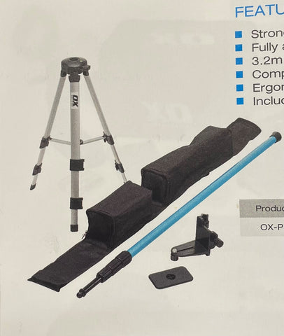 Pro Tripod and Pole for Laser Level